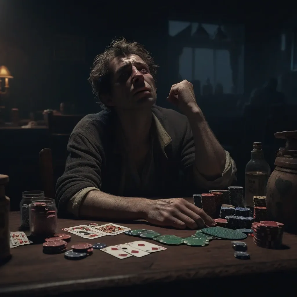 Addiction Overwhelms Gambler